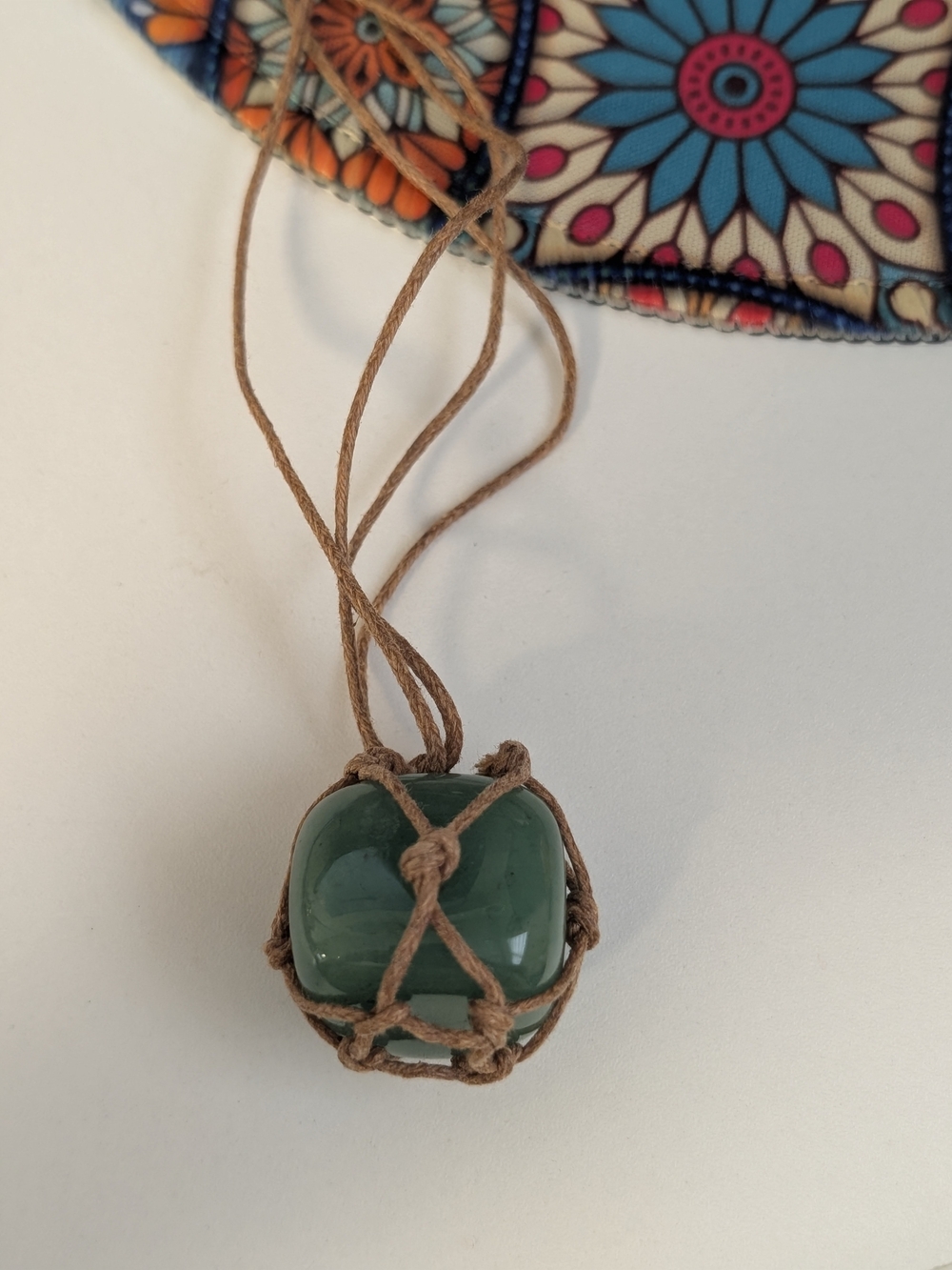 Amythst Stone Pendant Necklace b